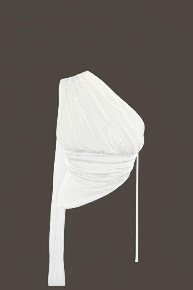 Ivory Wrap Top